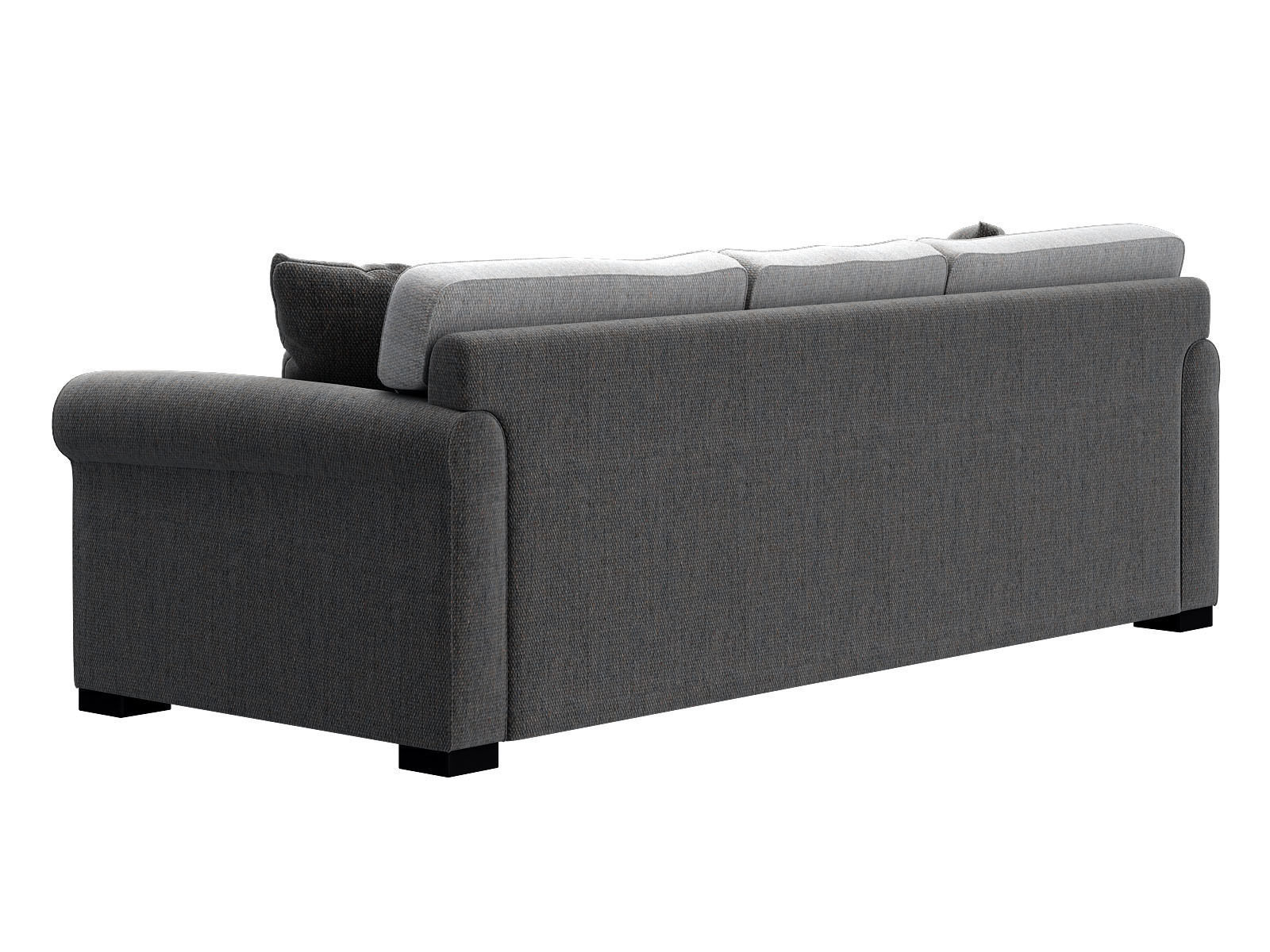 Sofa set ottoman 3D model_5