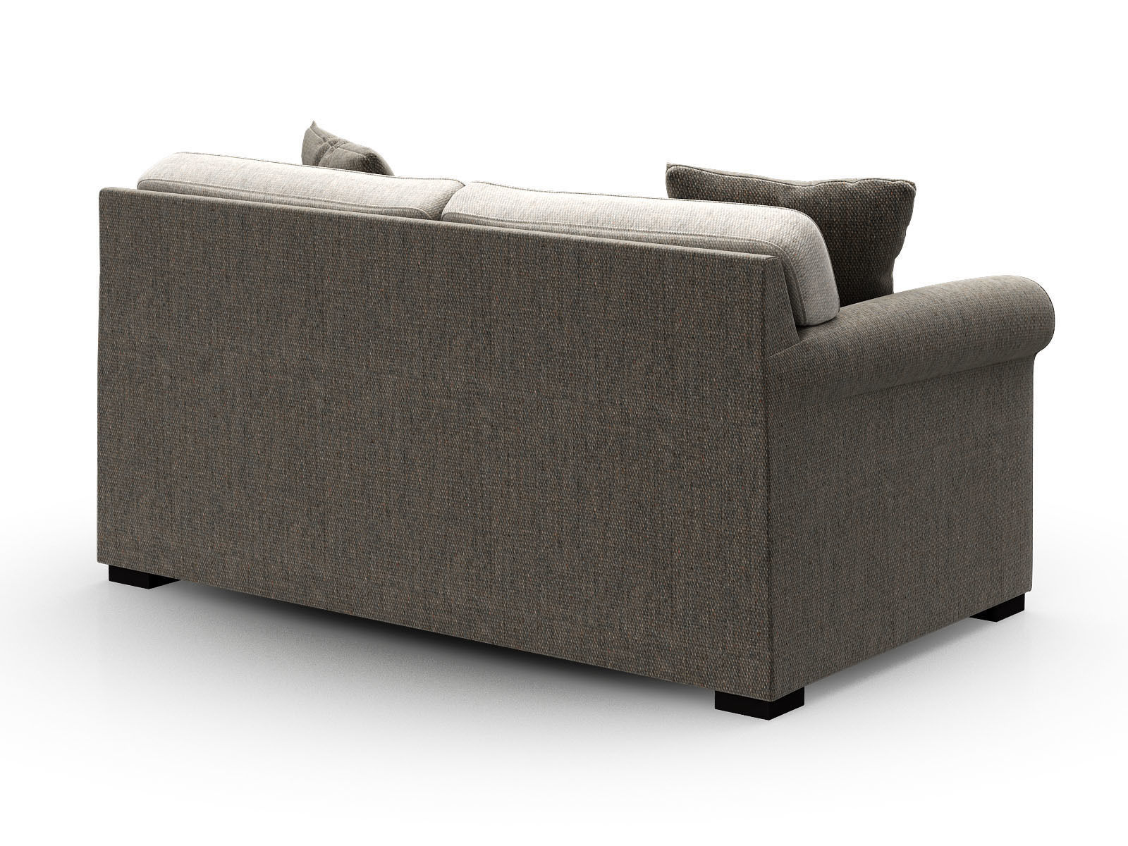 Sofa set ottoman 3D model_8