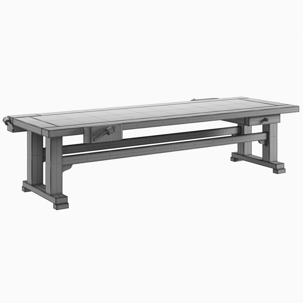 Workbench Table 3D model_3