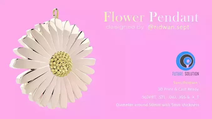Flower Pendant