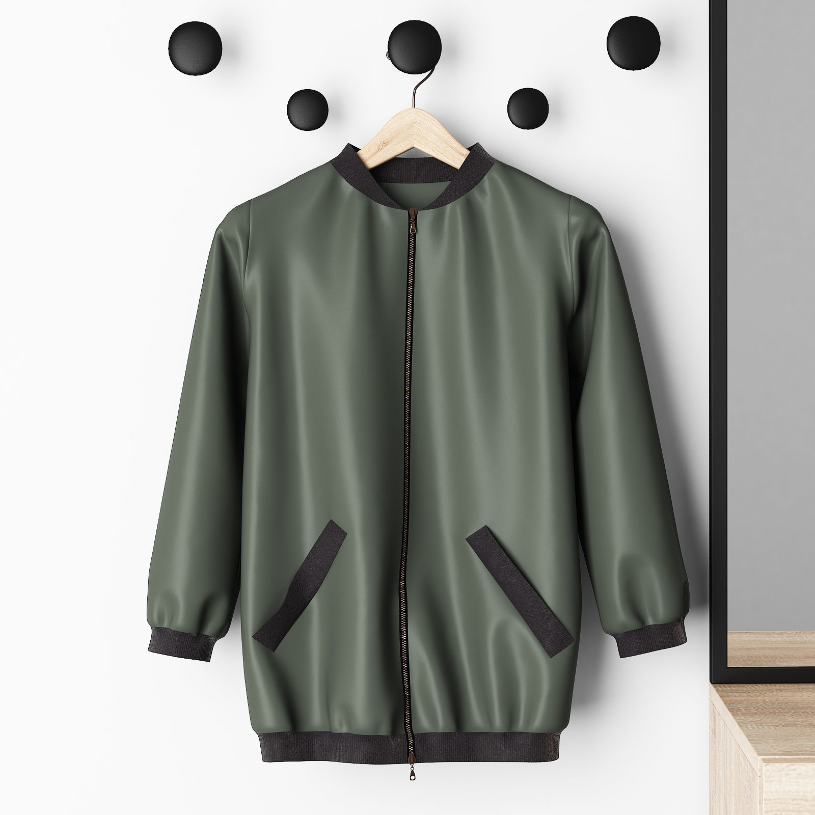 Entryway furniture 5 3D model_4