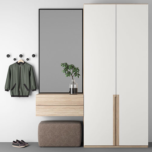 Entryway furniture 5 3D model