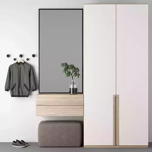 Entryway furniture 5 3D model