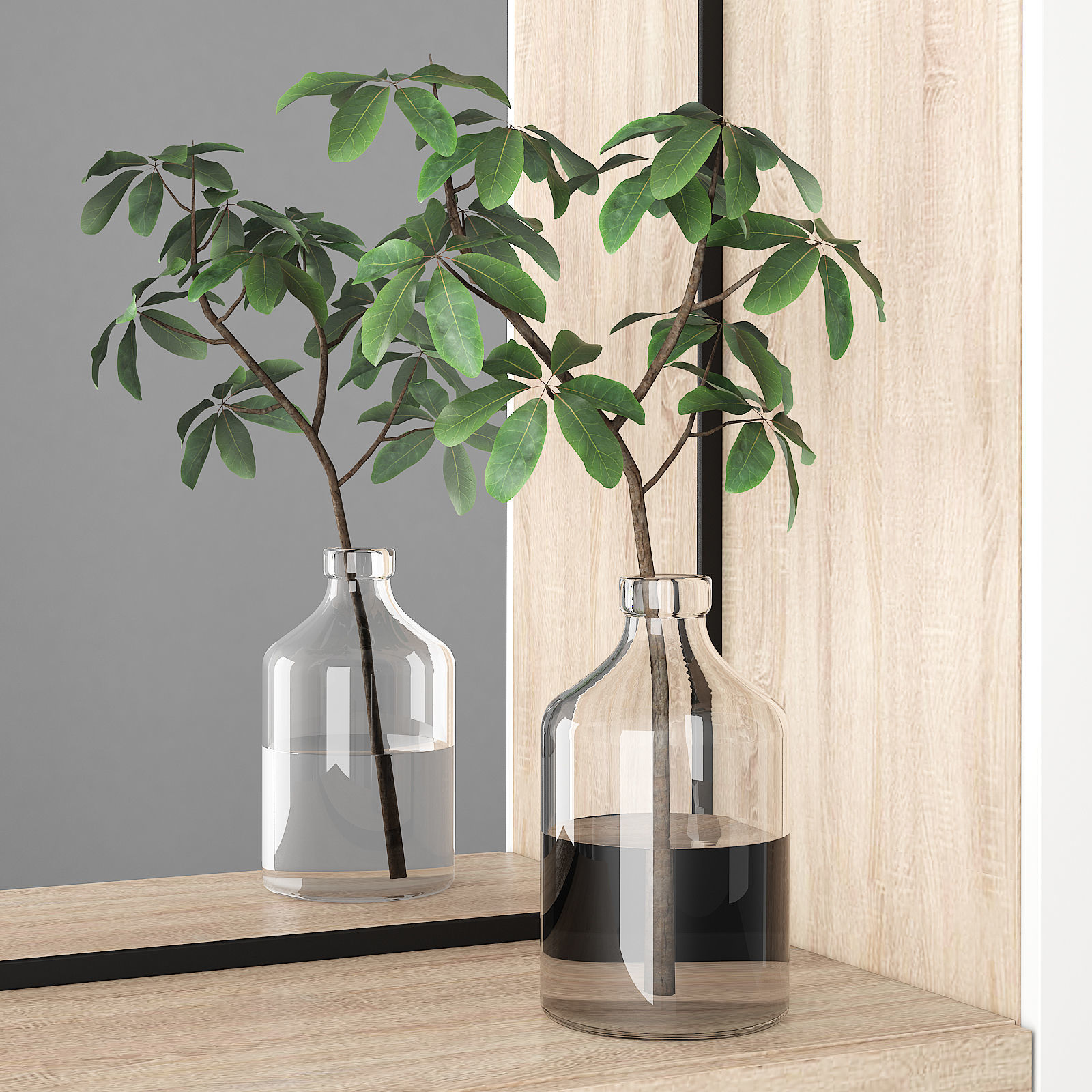 Entryway furniture 5 3D model_3