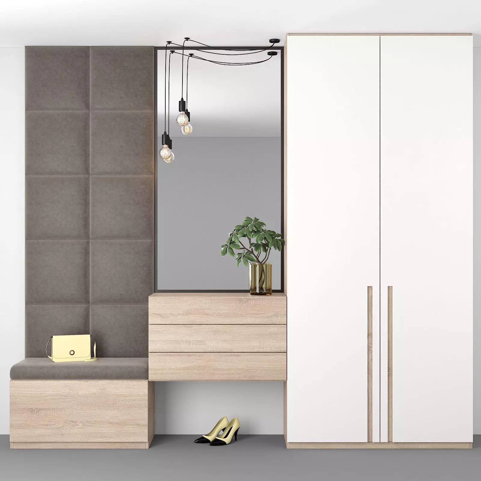 Entryway furniture 7 3D model