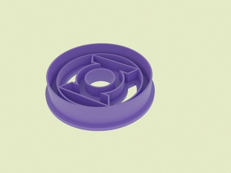 Super hero logo cookie cutters set 3D print model_5