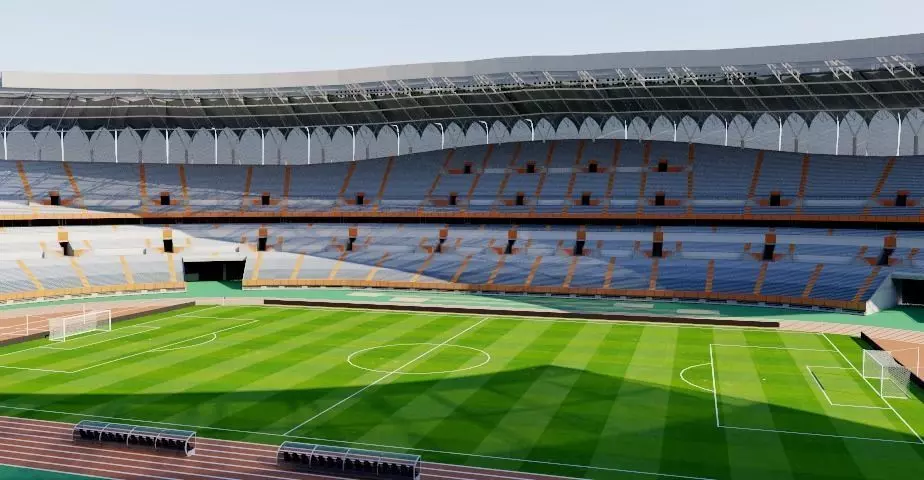 Jinan Olympic Sports Center Stadium 3D model_0