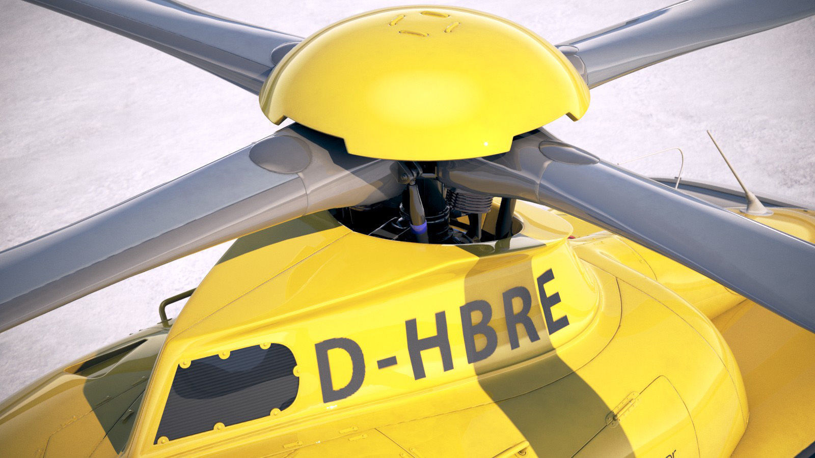 ADAC Eurocopter EC135 3D model_16
