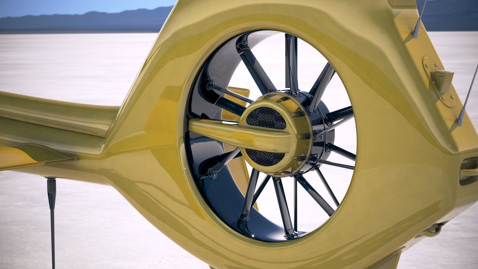 ADAC Eurocopter EC135 3D model_13