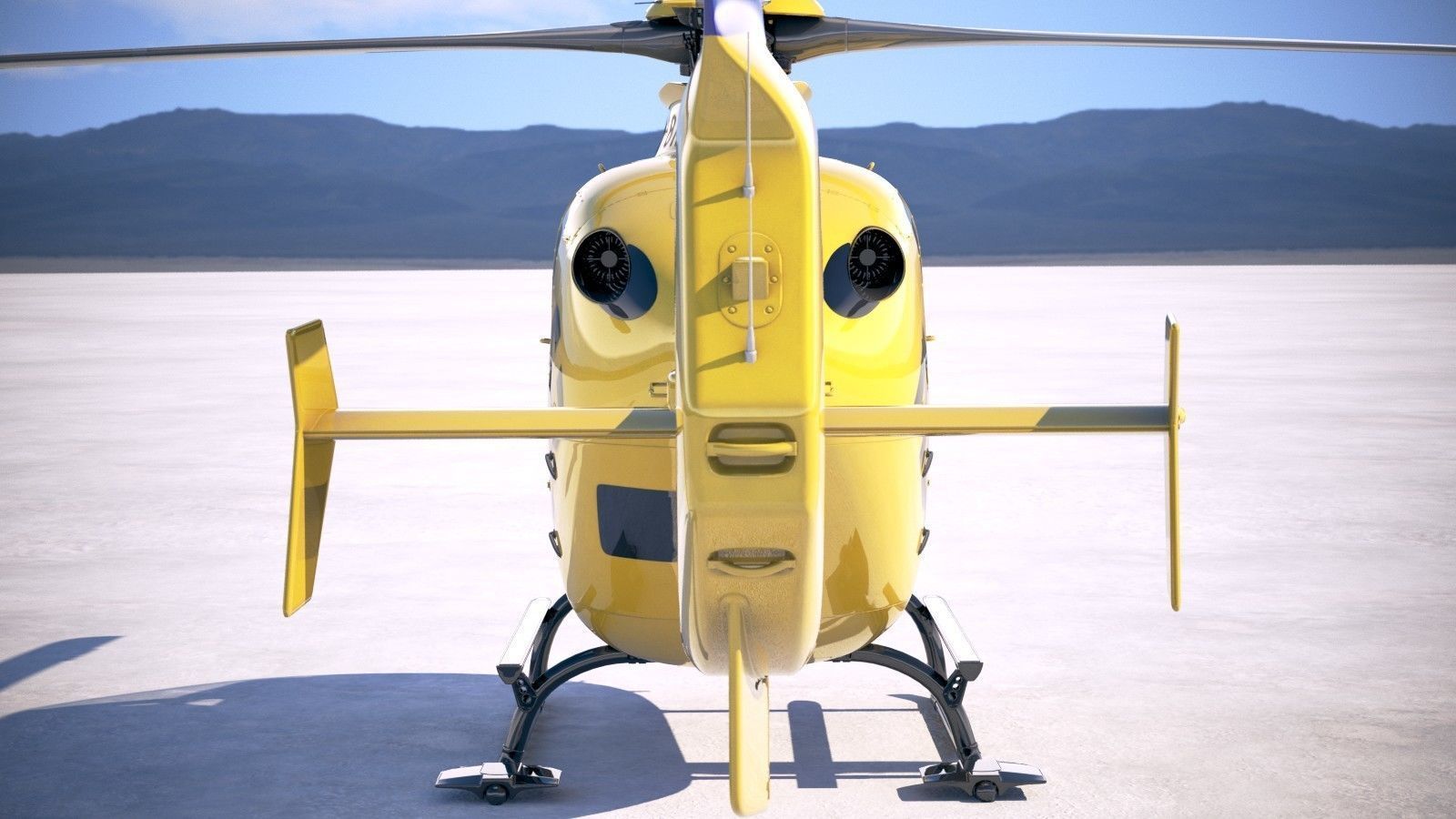 ADAC Eurocopter EC135 3D model_10