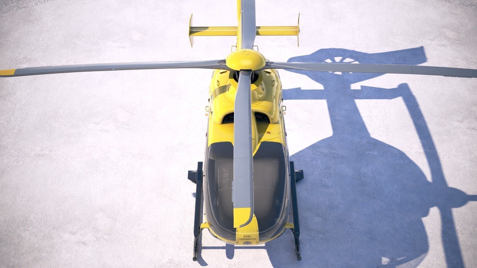 ADAC Eurocopter EC135 3D model_8