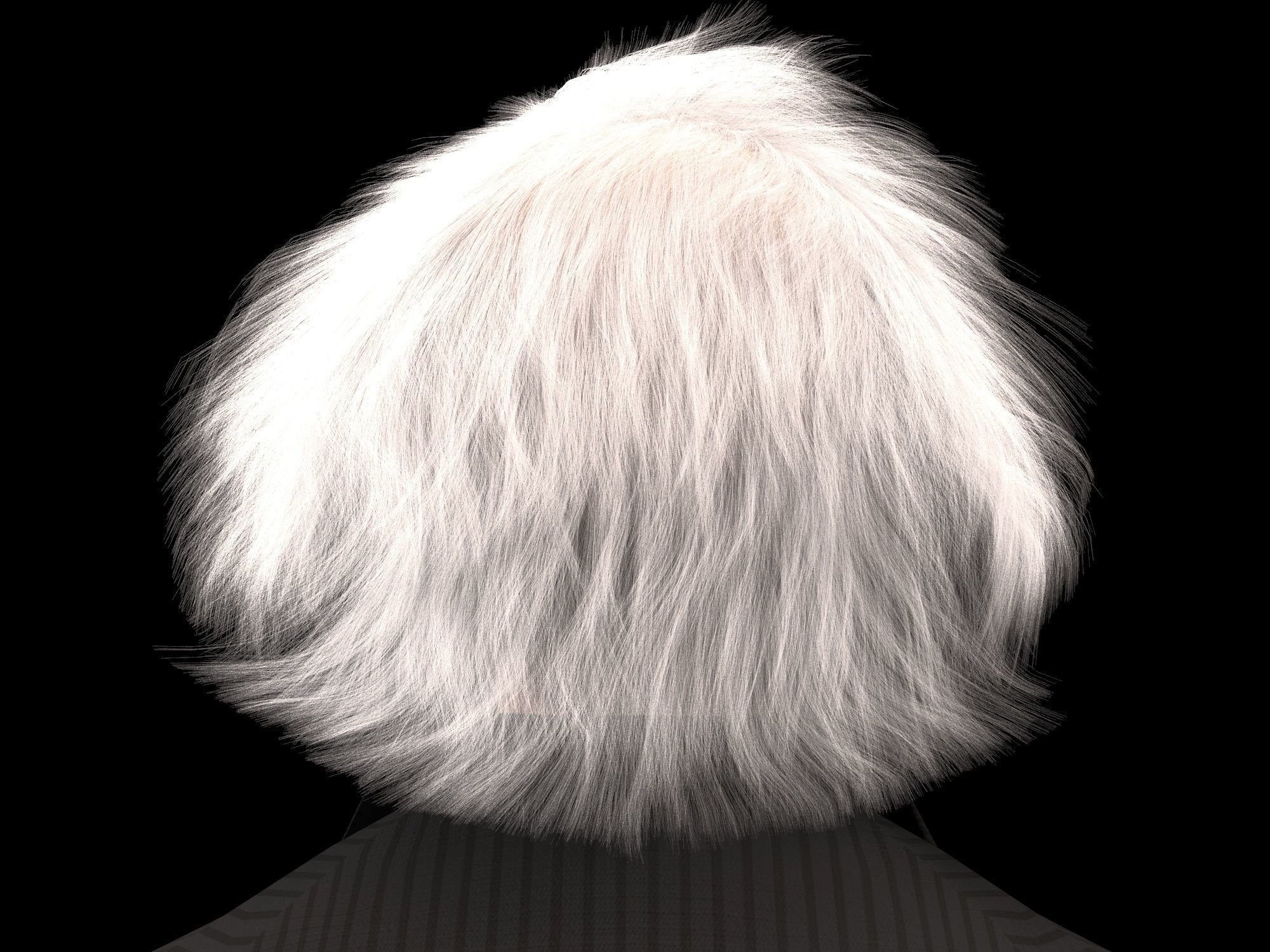 Albert Einstein 3D model_5