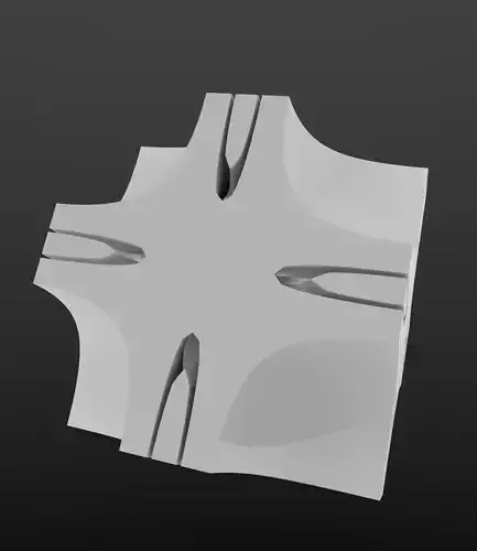 Space Cube 3D print model
