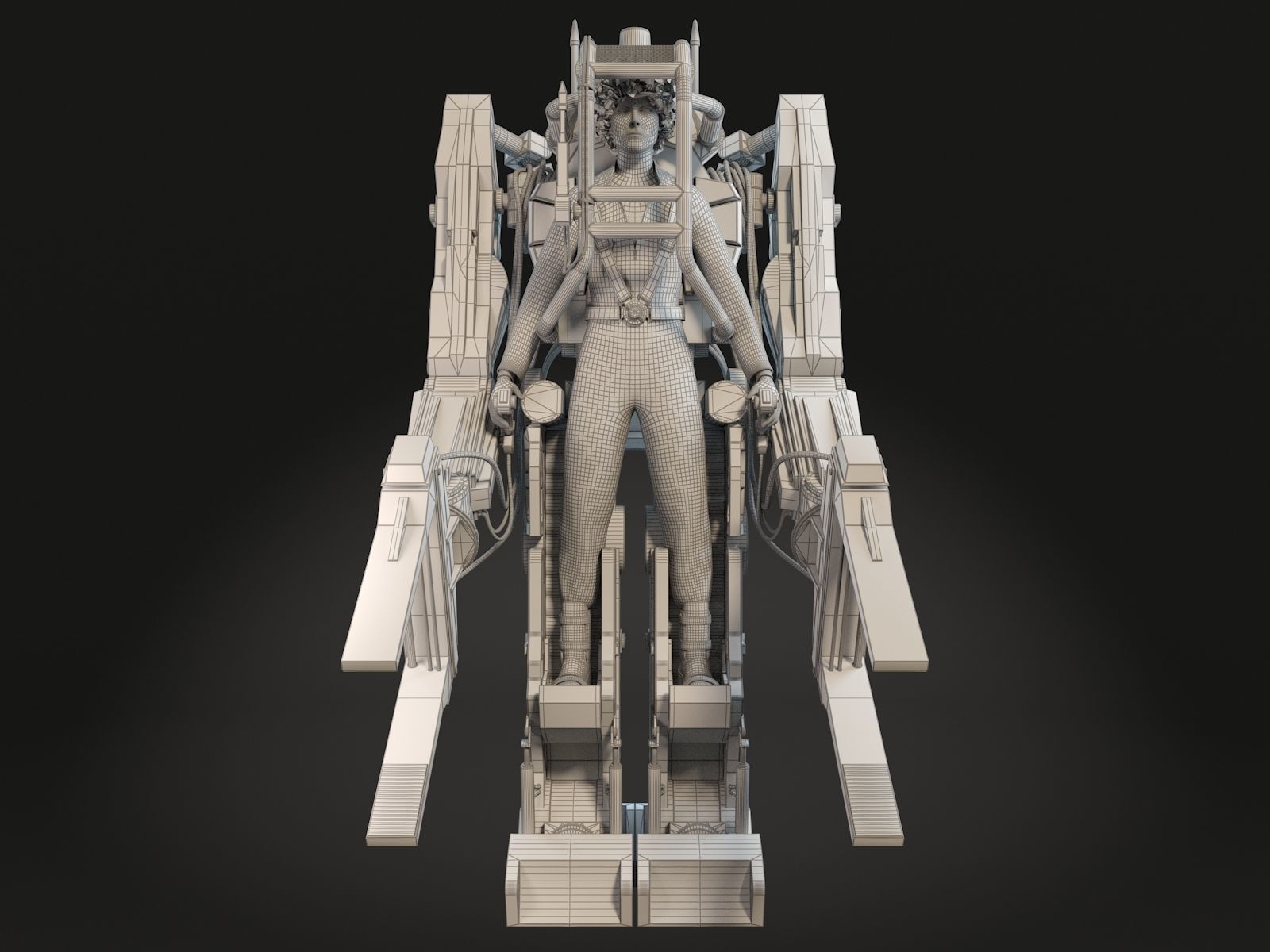 Alien Nostromo Power Loader  3D model_19