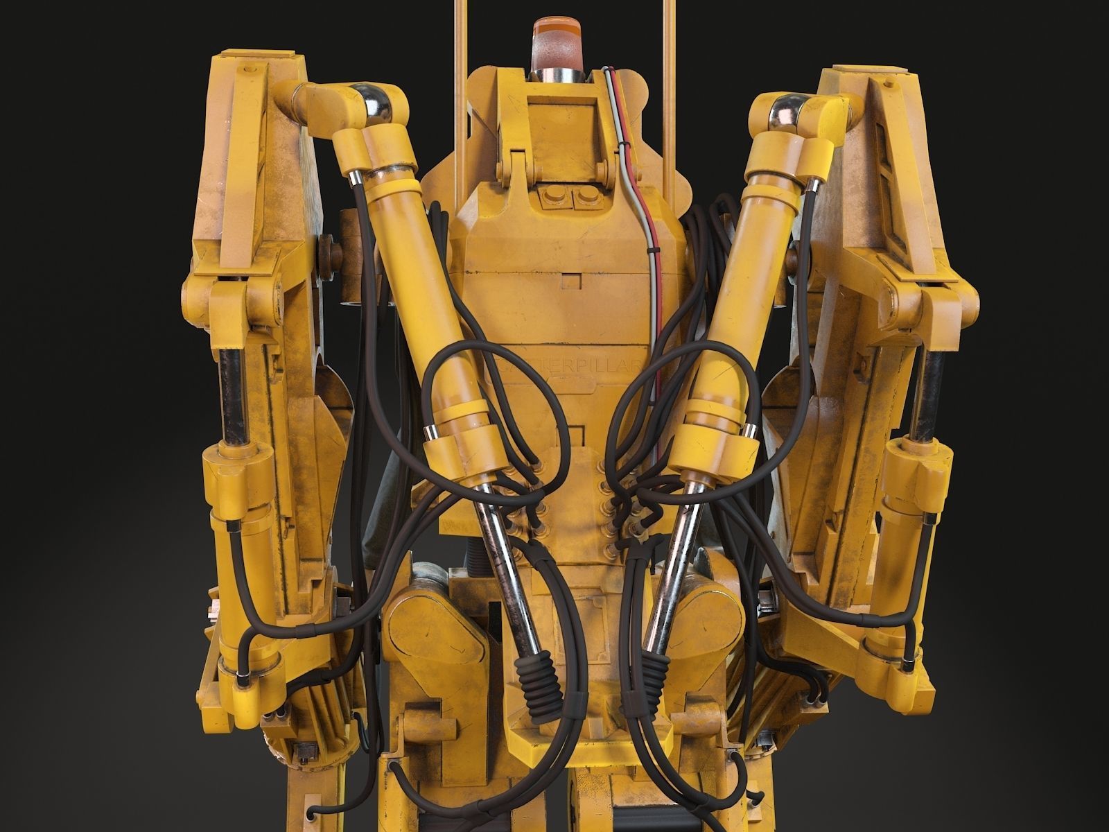 Alien Nostromo Power Loader  3D model_11