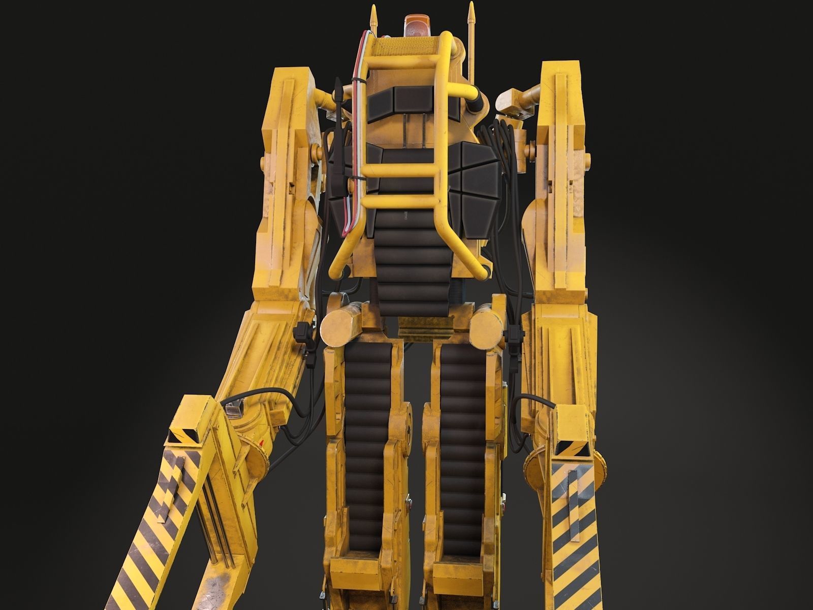 Alien Nostromo Power Loader  3D model_7