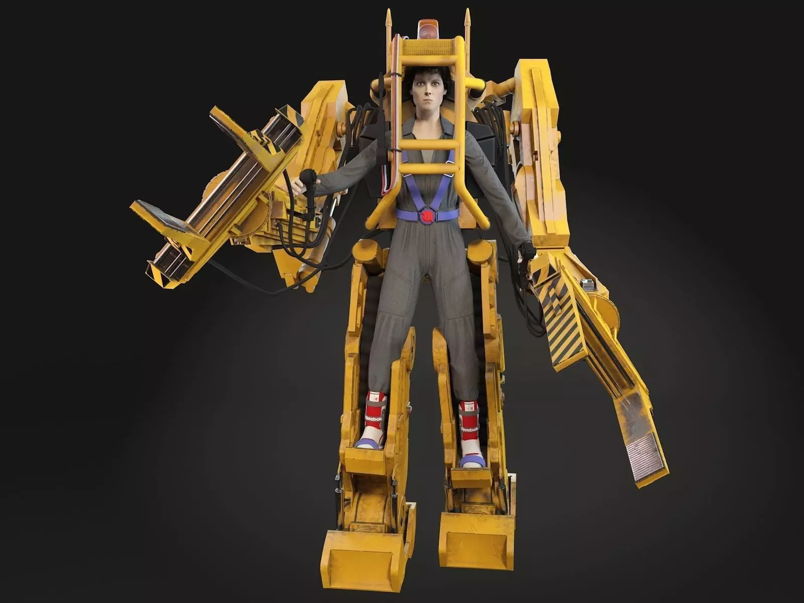 Alien Nostromo Power Loader  3D model_0