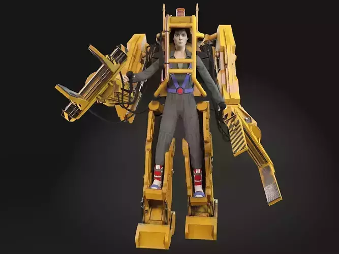 Alien Nostromo Power Loader  3D model