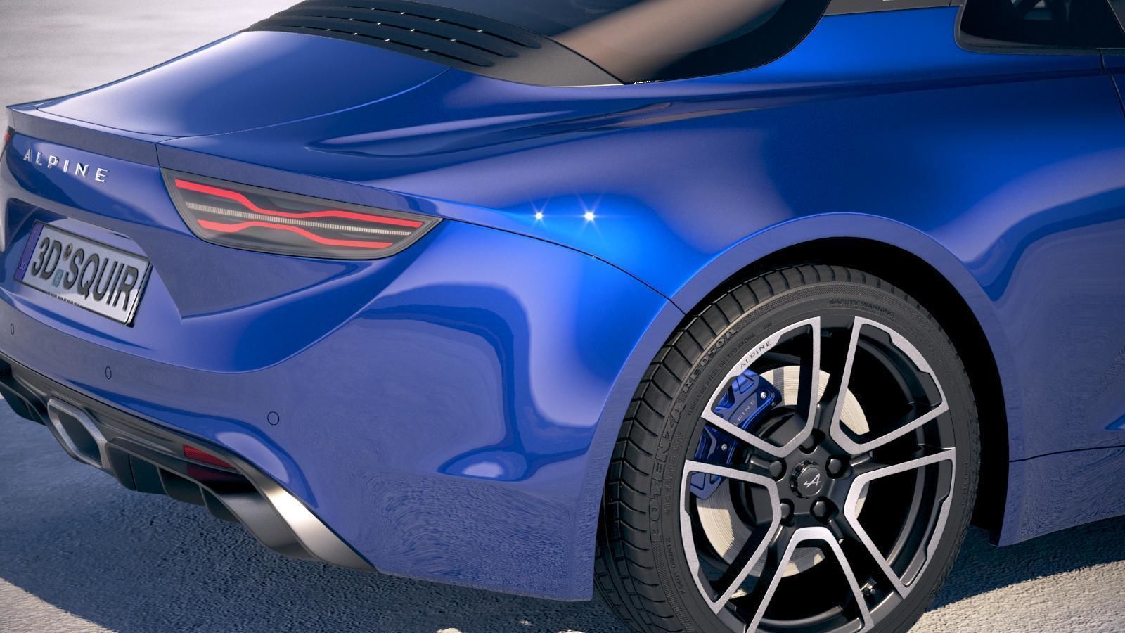 Alpine A110 2018 3D model_3