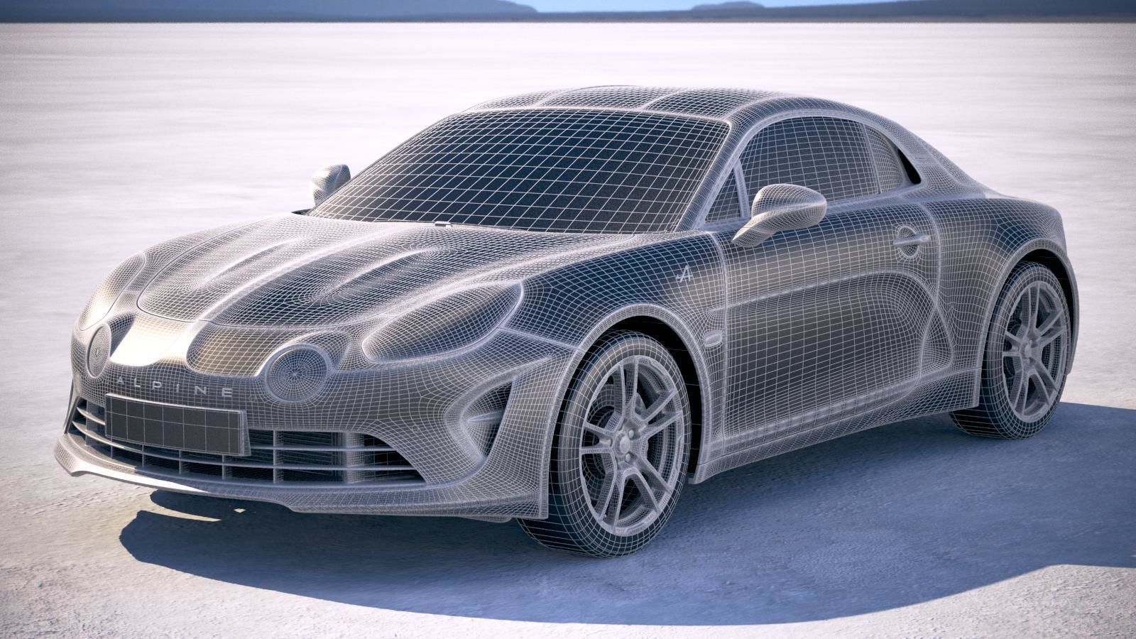 Alpine A110 2018 3D model_17