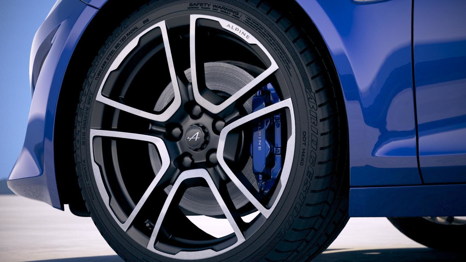 Alpine A110 2018 3D model_14