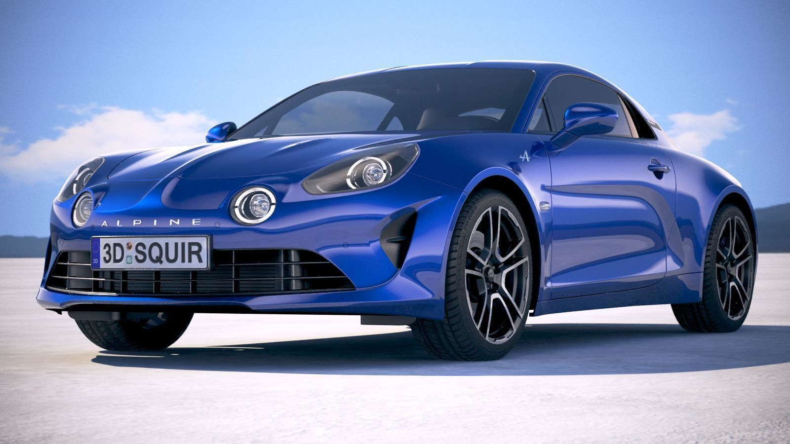 Alpine A110 2018 3D model_12