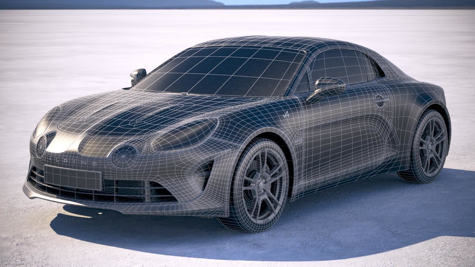 Alpine A110 2018 3D model_19