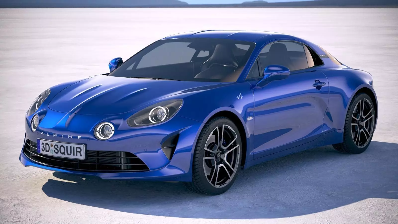 Alpine A110 2018 3D model_0