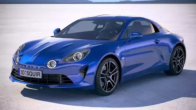 Alpine A110 2018 3D model