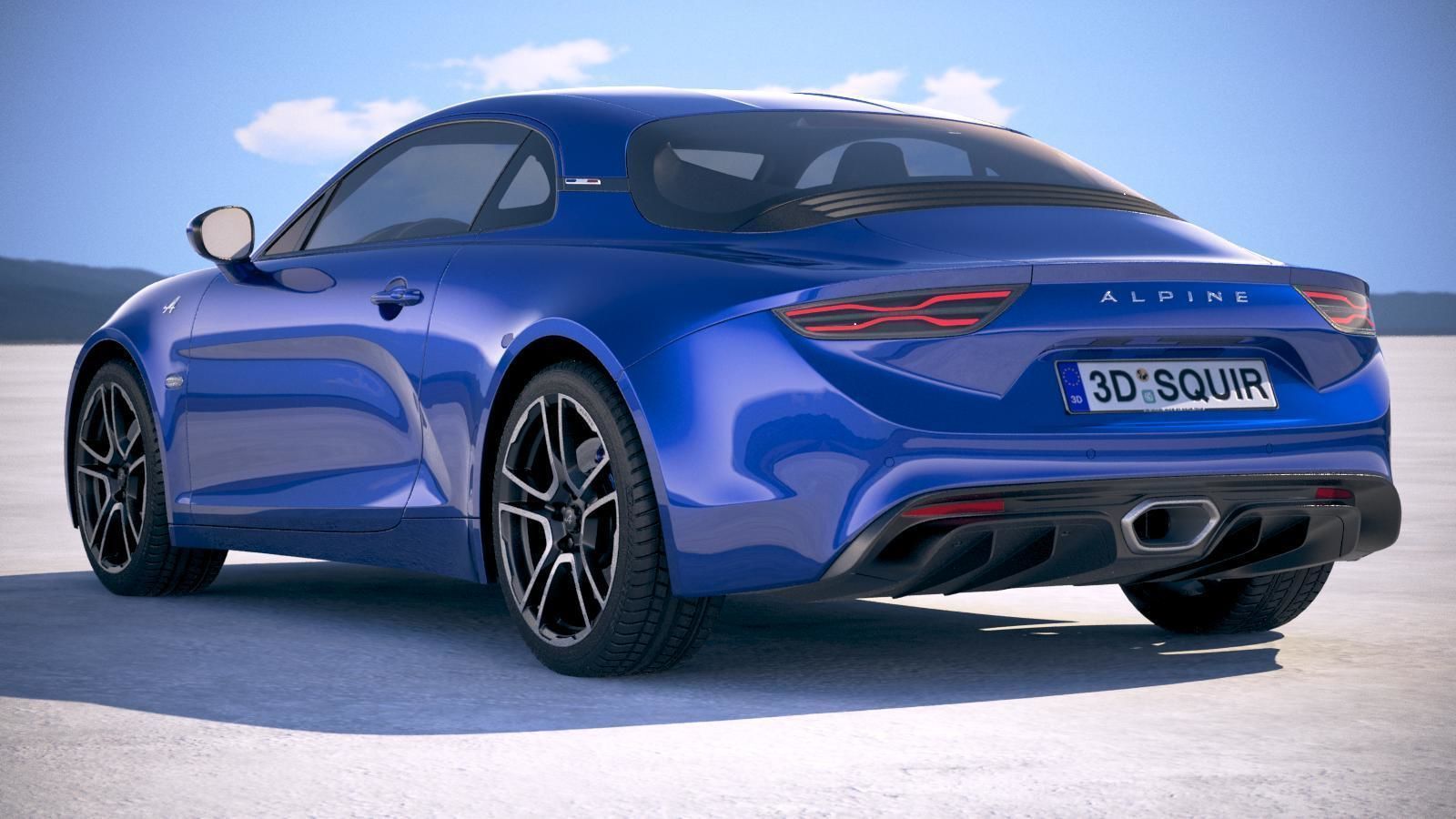 Alpine A110 2018 3D model_13