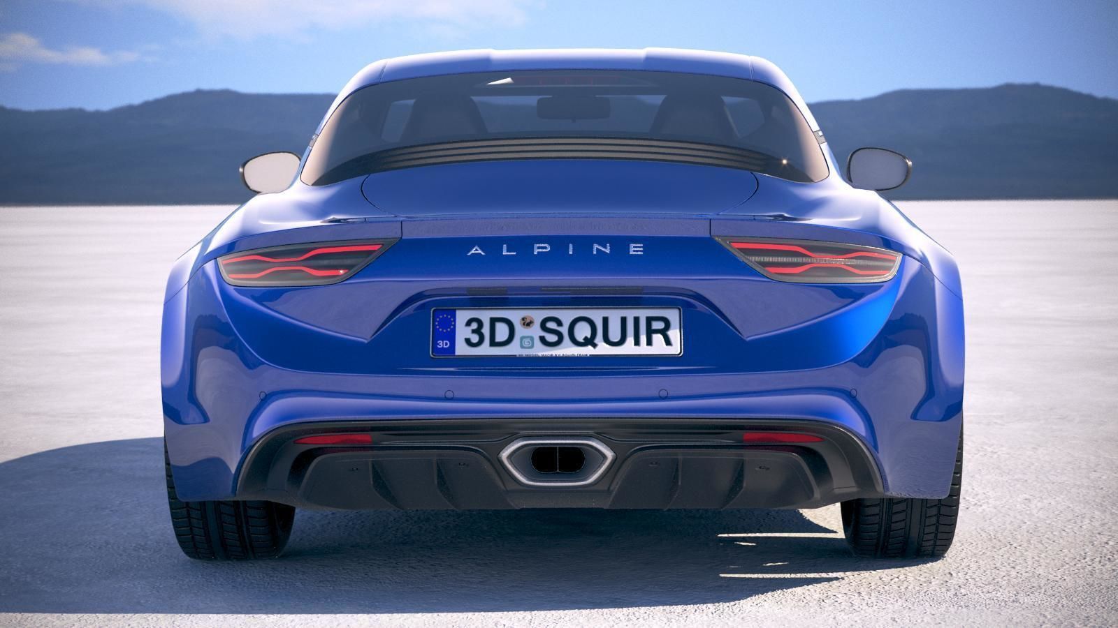 Alpine A110 2018 3D model_10