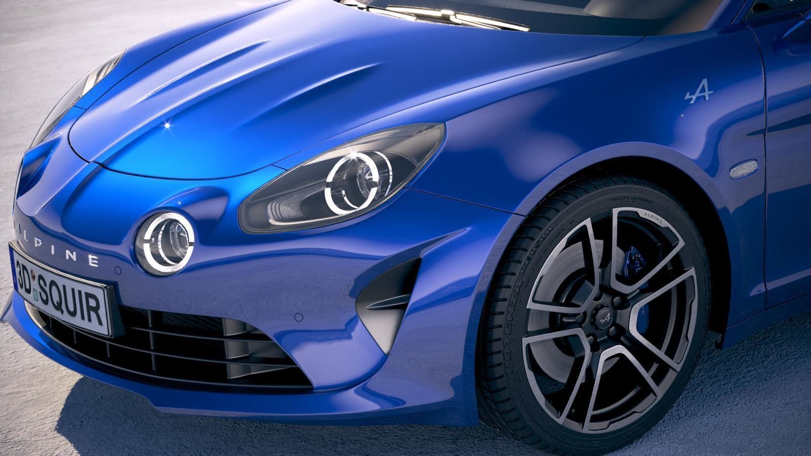 Alpine A110 2018 3D model_2