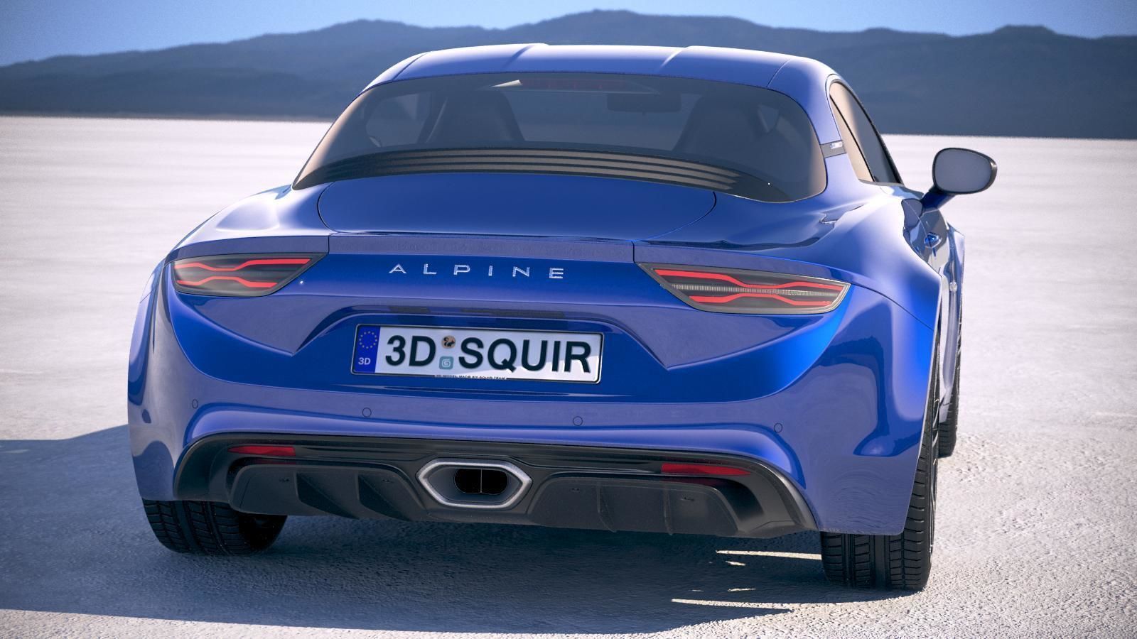 Alpine A110 2018 3D model_5