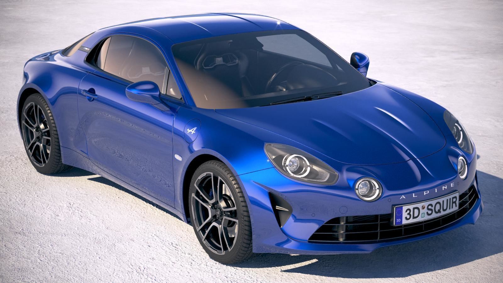 Alpine A110 2018 3D model_11