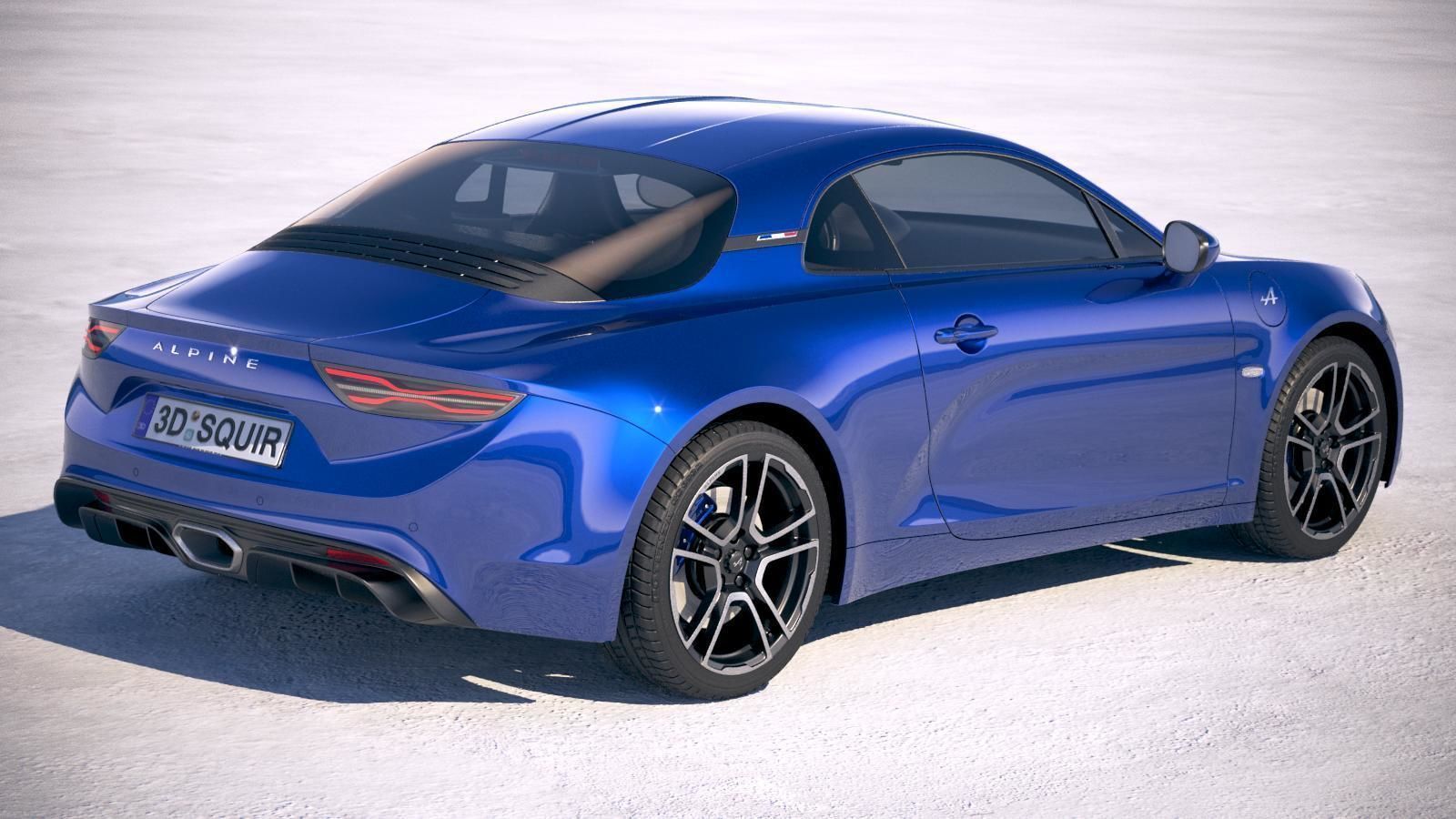 Alpine A110 2018 3D model_4