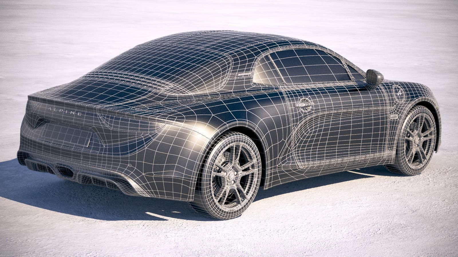 Alpine A110 2018 3D model_20