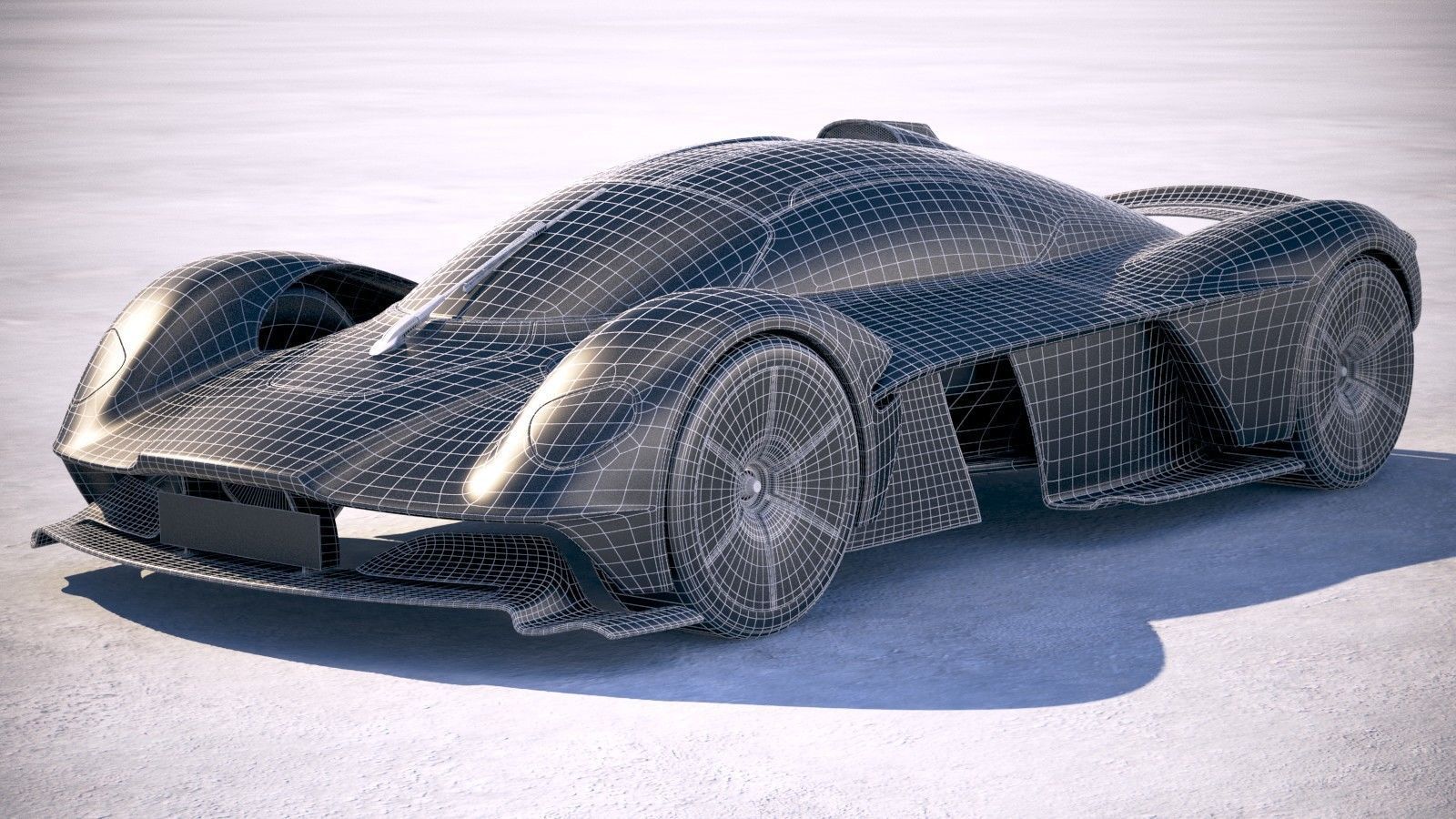 Aston Martin Valkyrie 2018 3D model_19