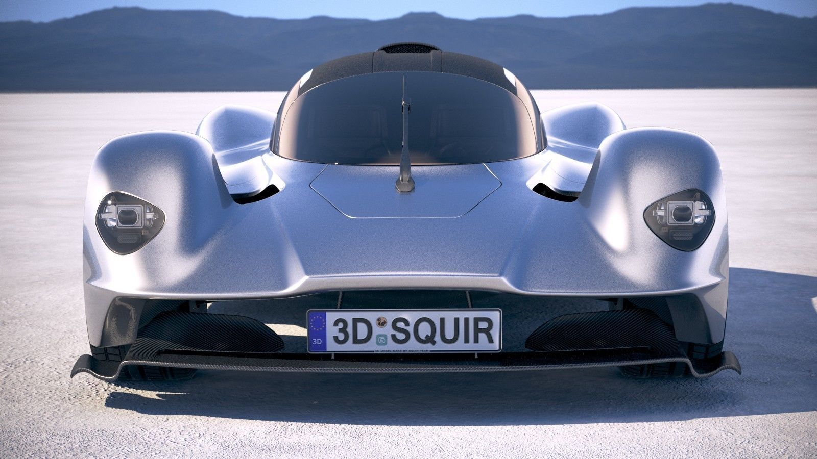 Aston Martin Valkyrie 2018 3D model_9