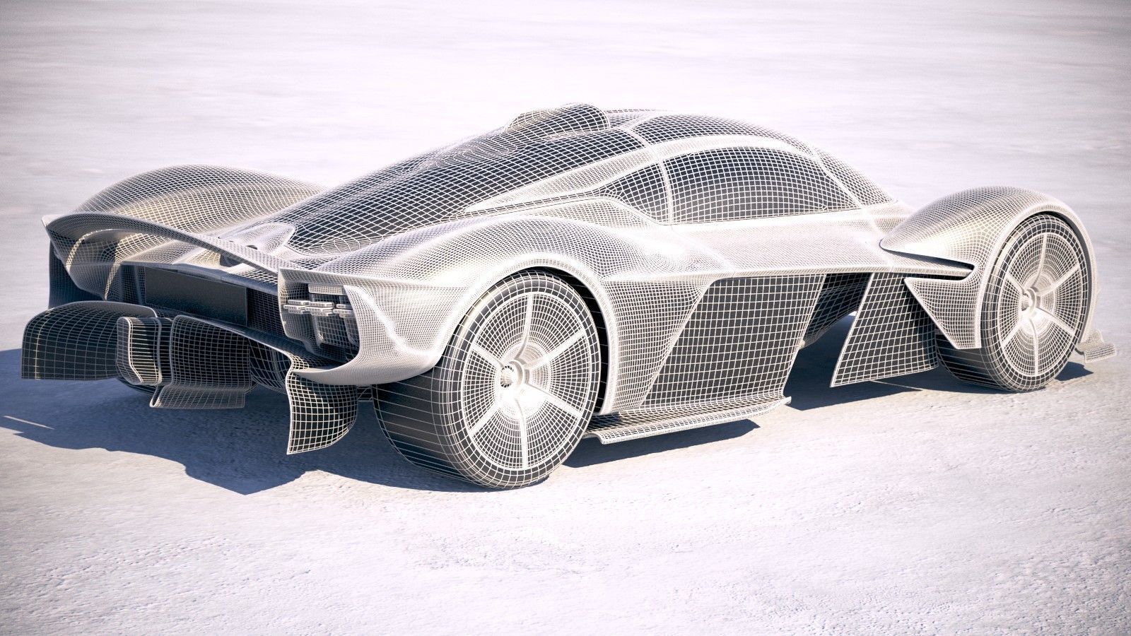 Aston Martin Valkyrie 2018 3D model_18