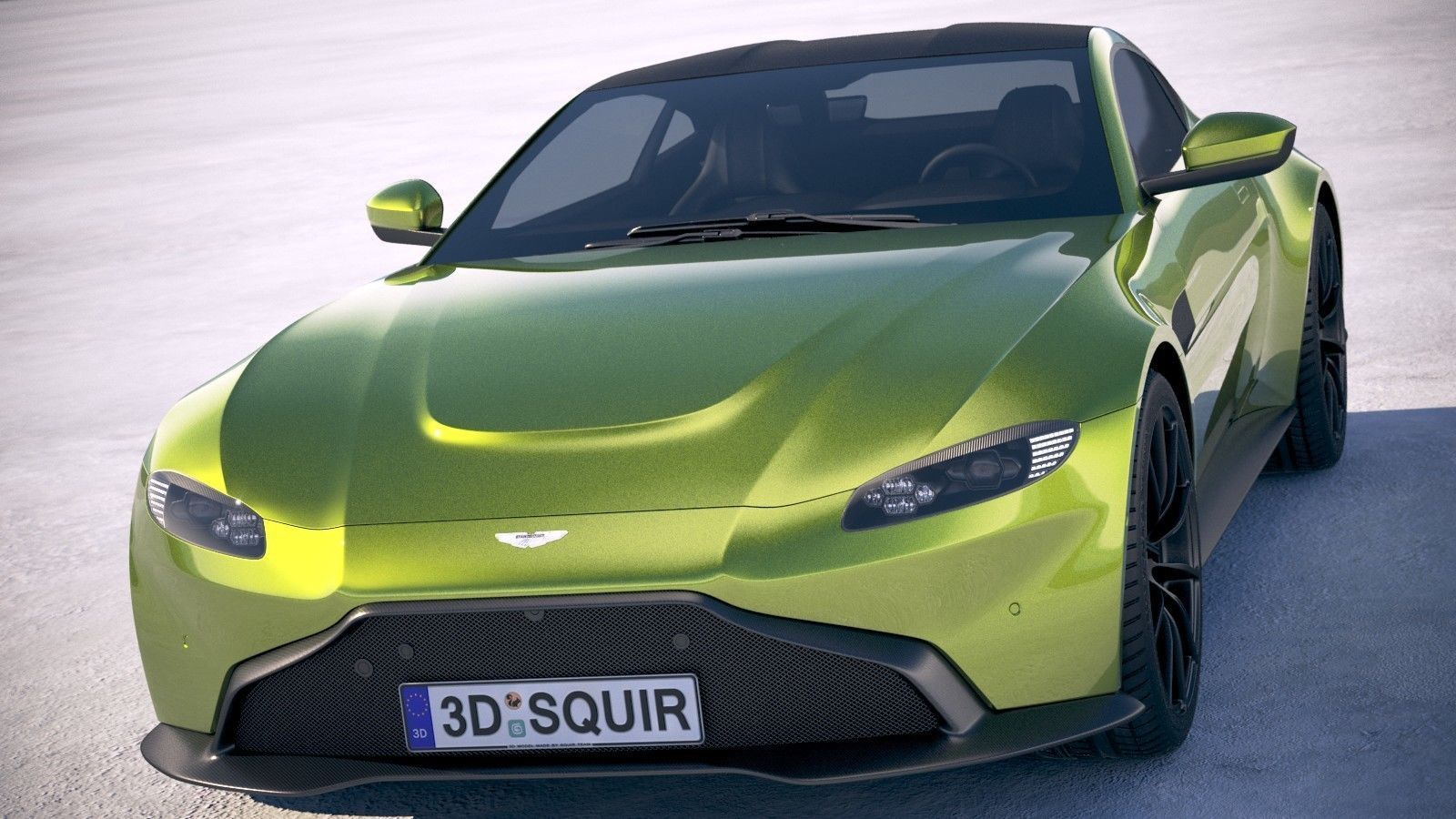 Aston Martin Vantage 2019 3D model_1