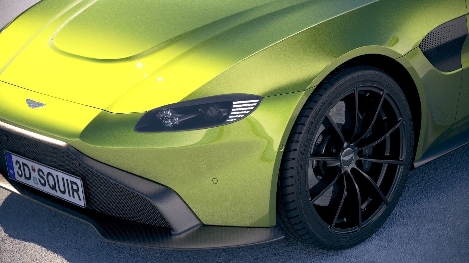 Aston Martin Vantage 2019 3D model_2