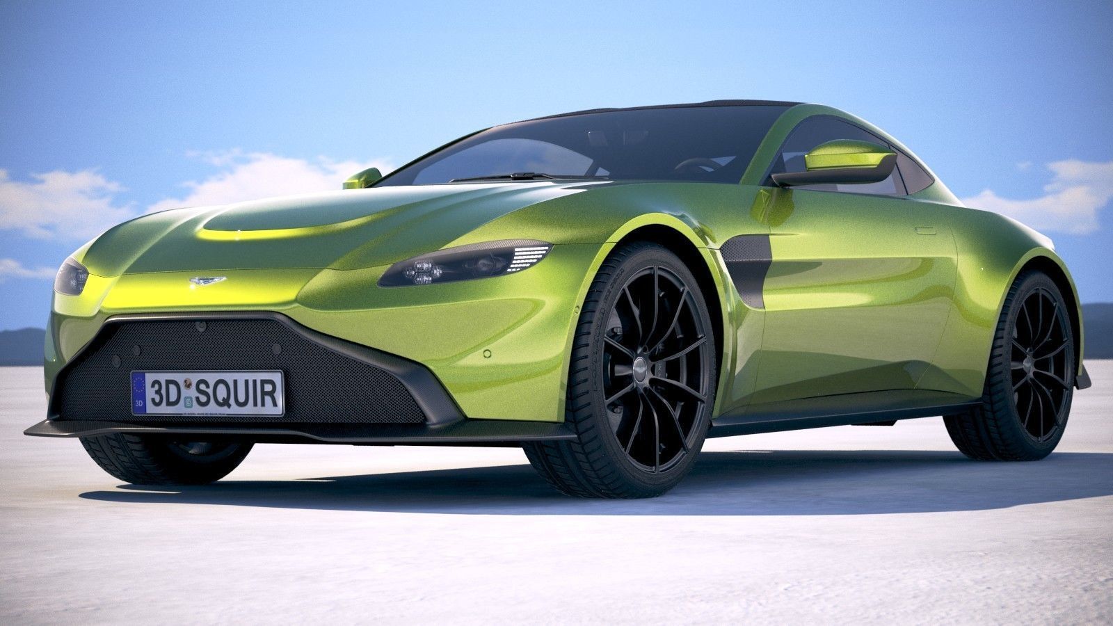 Aston Martin Vantage 2019 3D model_12