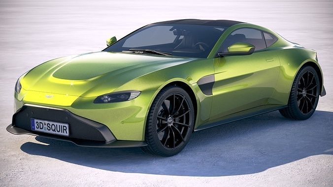 Aston Martin Vantage 2019 3D model