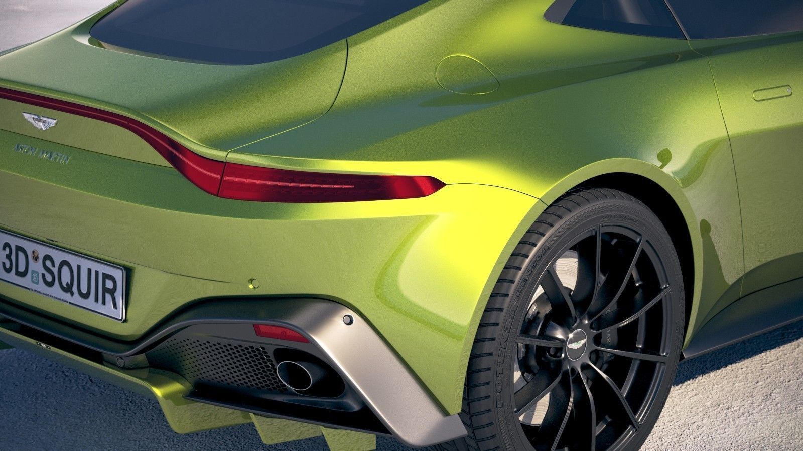 Aston Martin Vantage 2019 3D model_3