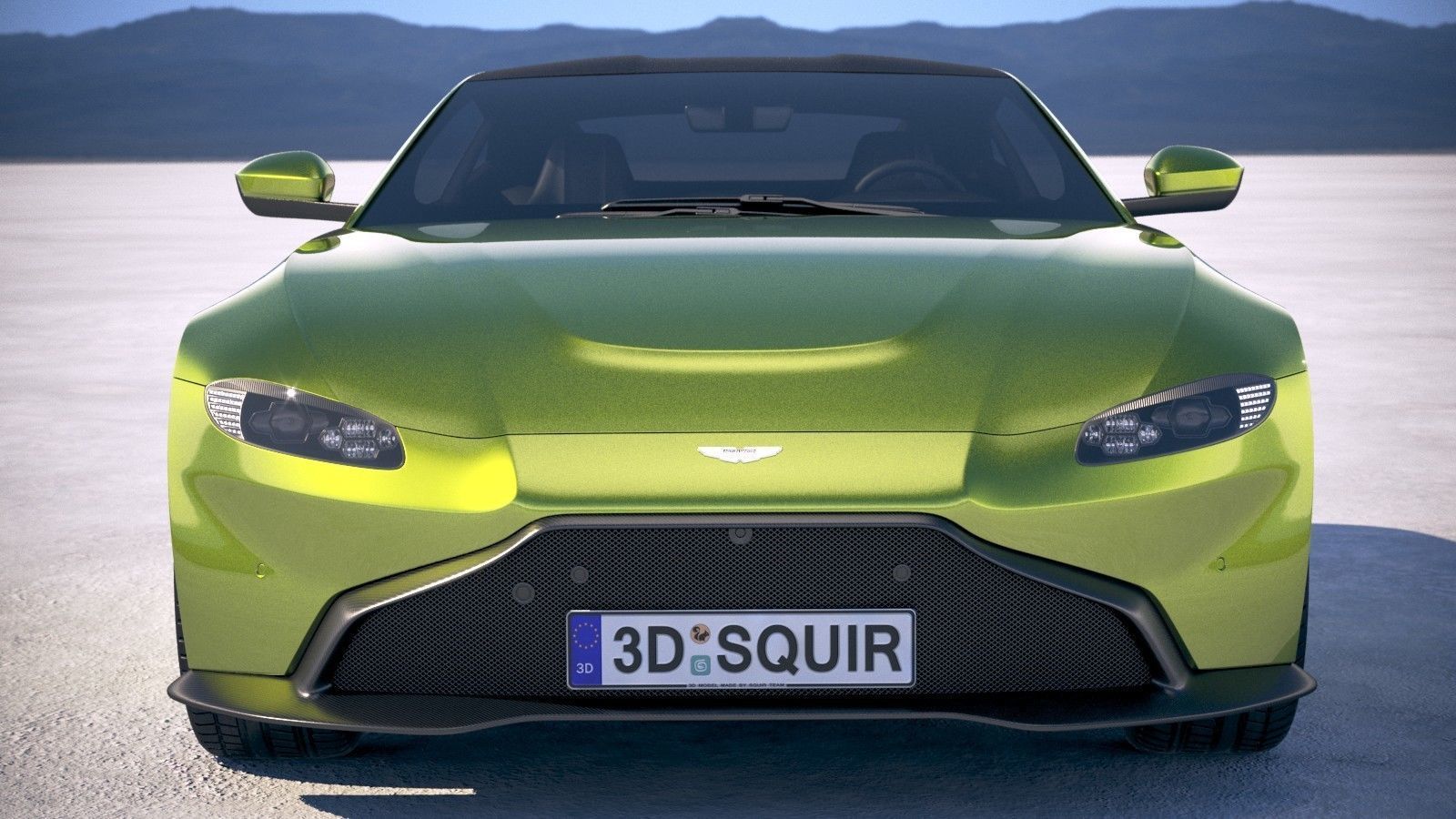 Aston Martin Vantage 2019 3D model_9