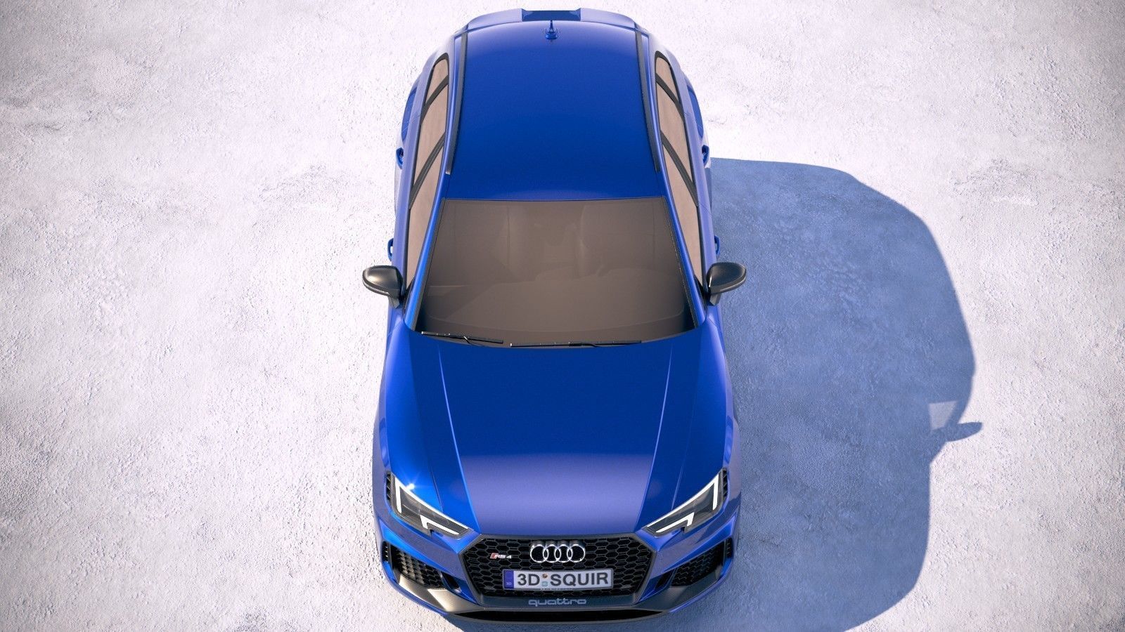 Audi RS4 Avant 2018 3D model_8