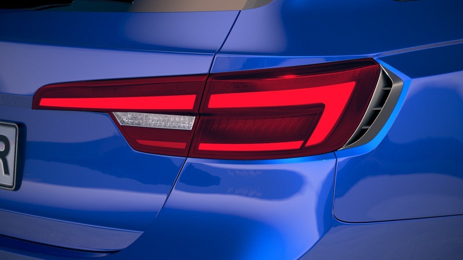 Audi RS4 Avant 2018 3D model_16