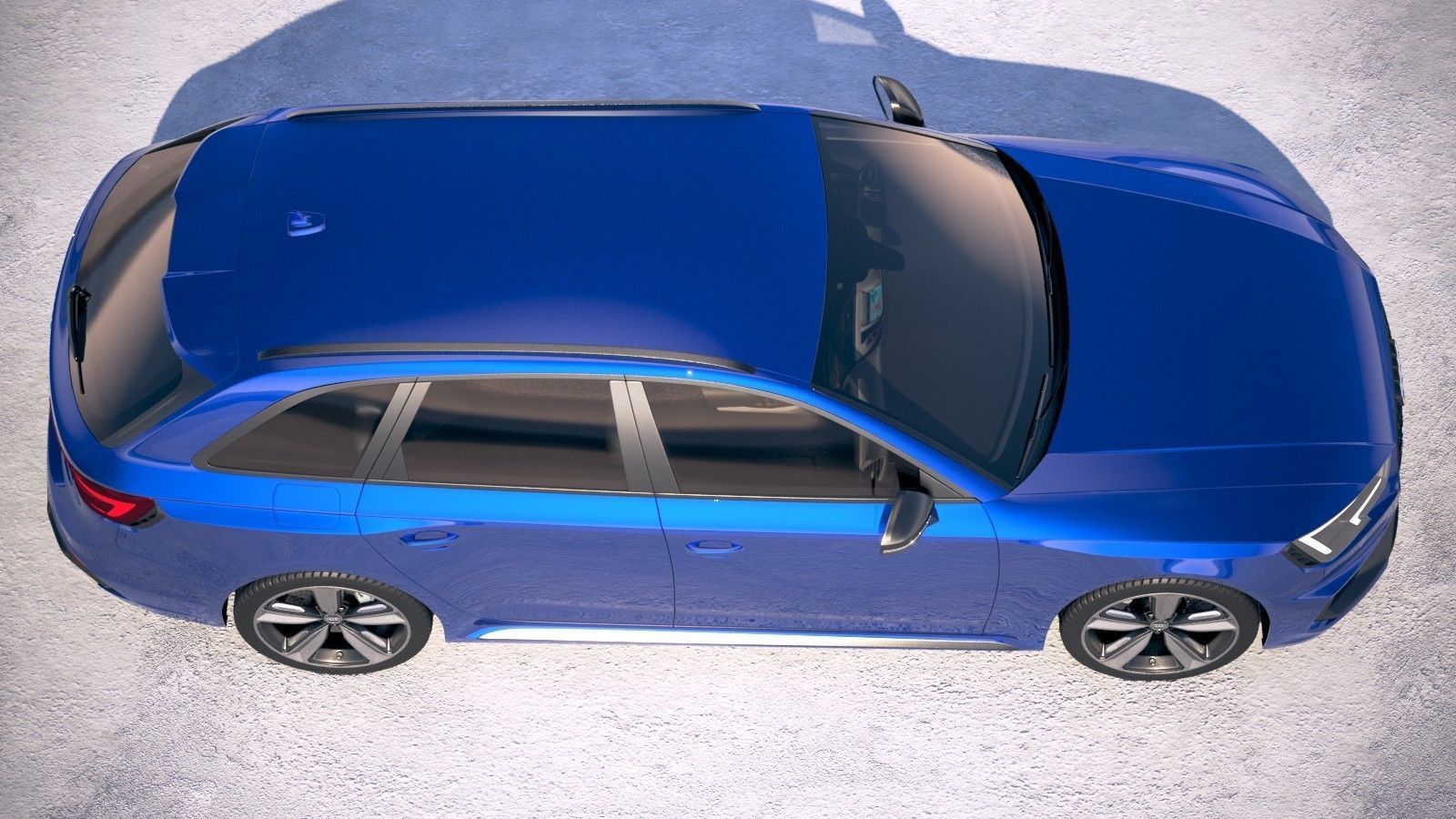 Audi RS4 Avant 2018 3D model_7