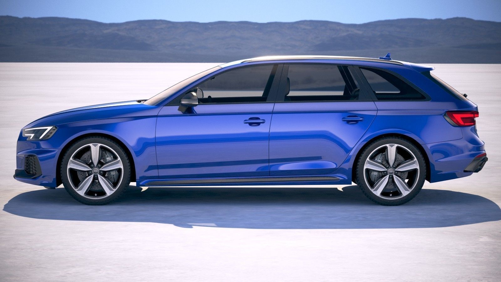 Audi RS4 Avant 2018 3D model_6