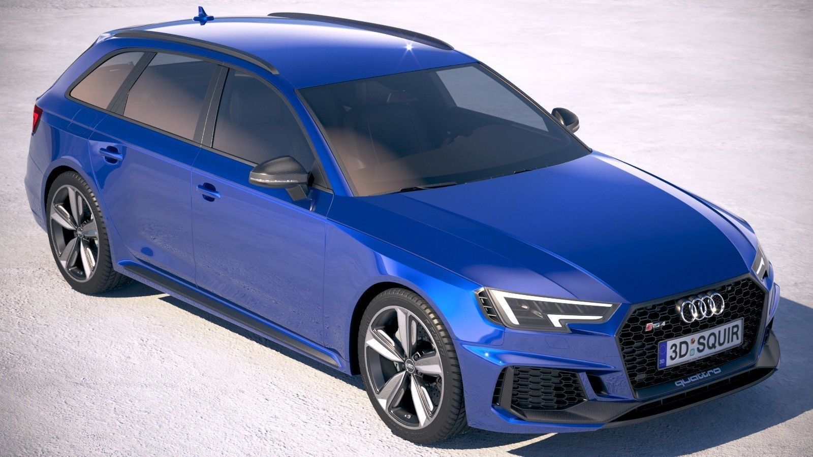 Audi RS4 Avant 2018 3D model_11